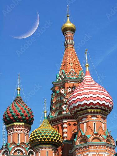 Photo: St. Basil cathedral in Moscow St. Basil cathedral in Moscow