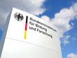 Schild Bundesministerium für Bildung und Forschung
