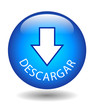 Botón Web "DESCARGAR" (internet hacer clic aquí cargar download)