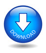 "DOWNLOAD" Web Button (arrow save free internet app upload file)