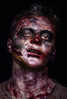 portrait of scary zombie