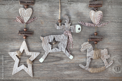 Photo: Wooden christmas deco Wooden christmas deco
