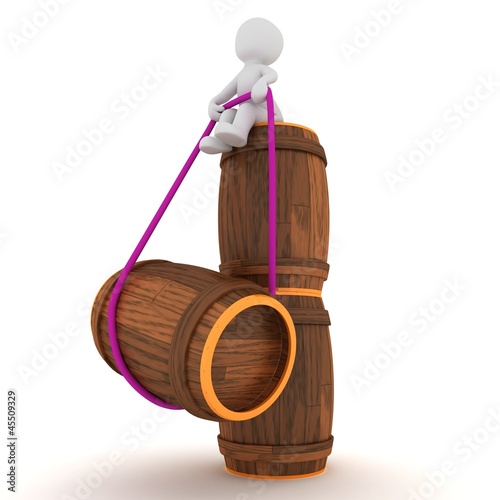 Illustration: Weinfässer Weinfässer