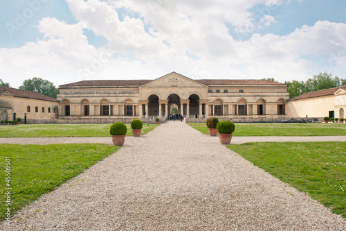 Photo: Palazzo Te facade, Mantua, Italy. Palazzo Te facade, Mantua, Italy.