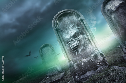 Photo: Mysterious Graveyard Mysterious Graveyard