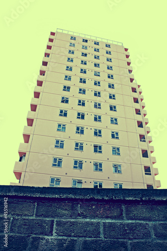 Photo: high-rise tower block high-rise tower block