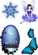 Enchanted Collection - Elven star, Fairy and Morpho butterfly