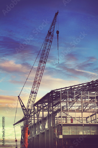 Photo: construction site construction site