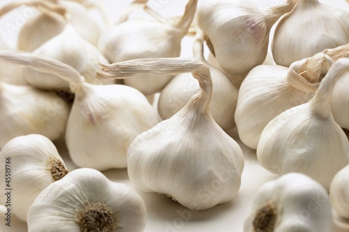 Photo: Many Fresh Garlic Bulbs Many Fresh Garlic Bulbs