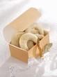 Crescent cookies for gift giving