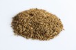 A pile of fennel seeds