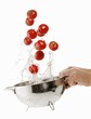 Washing tomatoes