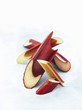 Pieces of rhubarb