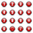 numeric icons set