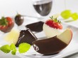 Chocolate-dipped fruit