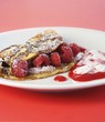 Viennese raspberry omelette