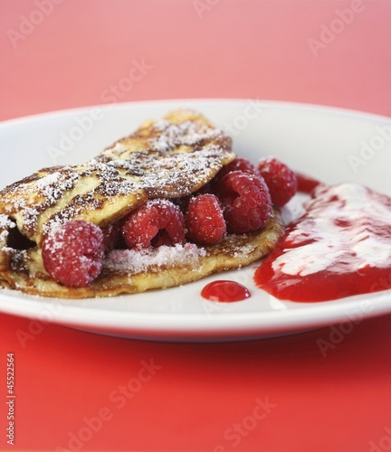 Photo: Viennese raspberry omelette Viennese raspberry omelette