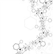 Molecule background