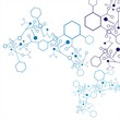 Molecule background