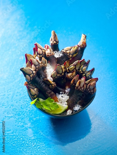 Photo: Goose neck barnacles in a bowl Goose neck barnacles in a bowl