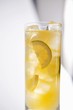 A glass of lemonade