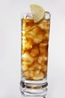 A glass of iced tea