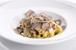 Taglierini with truffles in a creamy sauce