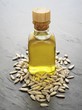 Sunflower oil and sunflower seeds