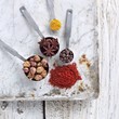 Ras el Hanout (Spice Mix) with Some of the Spices Found In It