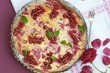 Redcurrant tart (seen from above)