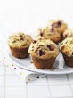 Cranberry muffins with sunflower seeds