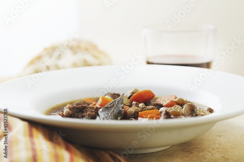 Photo: Bowl of Boeuf Bourguignon (Beef Burgundy) Bowl of Boeuf Bourguignon (Beef Burgundy)