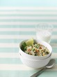 Couscous with basil