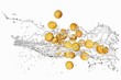 Apricots and a splash of water