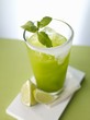 'Green Dream' (cocktail) with mint