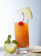 'Shaker Reindeer' (cocktail with melon and vodka, Finnland)