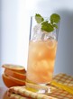 'Sex On The Beach' (cocktail with vodka and peach liqueur)