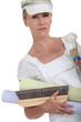 Female decorator