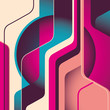 Abstract colorful shapes.