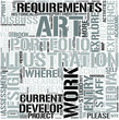Illustration Word Cloud Concept