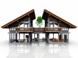 Illustration: a very nice and design house a very nice and design house