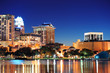 Orlando at night