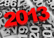 Illustration: Number of New year Number of New year