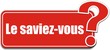 étiquette le saviez-vous