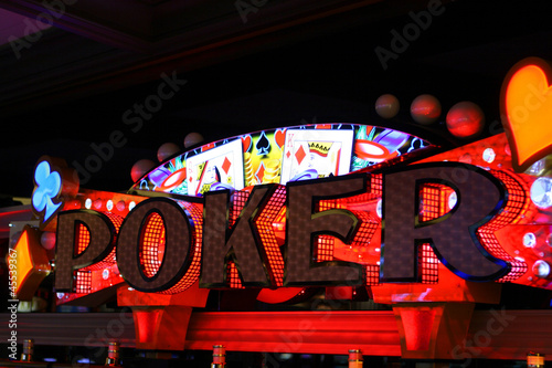 Photo: Poker Sign Poker Sign