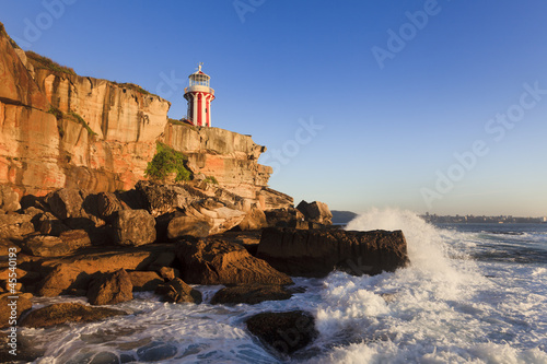 Photo: Lighthouse South Head Hor Surf Lighthouse South Head Hor Surf