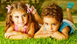 Two happy kids