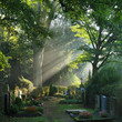 Bergfriedhof in Heidelberg