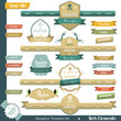 Vintage style website elements