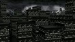 night city view from the sky